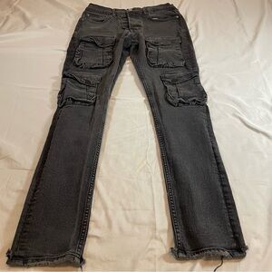 AMC Stacked Cargo Skinny Jeans